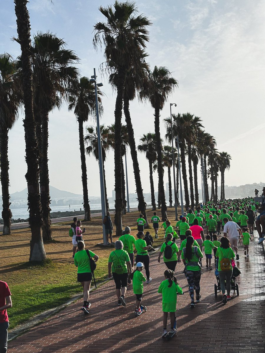 Segundo día de @Tour_UM y segundo LLENAZO del Parque El Rincón 😱😍 Una mañana de mucho deporte y solidaridad ✨🤾🏻‍♀️ ¡¡Gracias Las Palmas por esta energía!! 🤩👏🏽💚