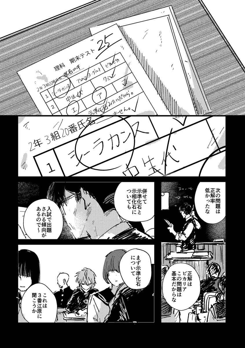 nikonikocp's tweet photo. お蔵入りしてたのですが、勿体ないのであげます
「空白」ニキと燐音の話です 1/4 https://t.co/7IPCJSeLYG
