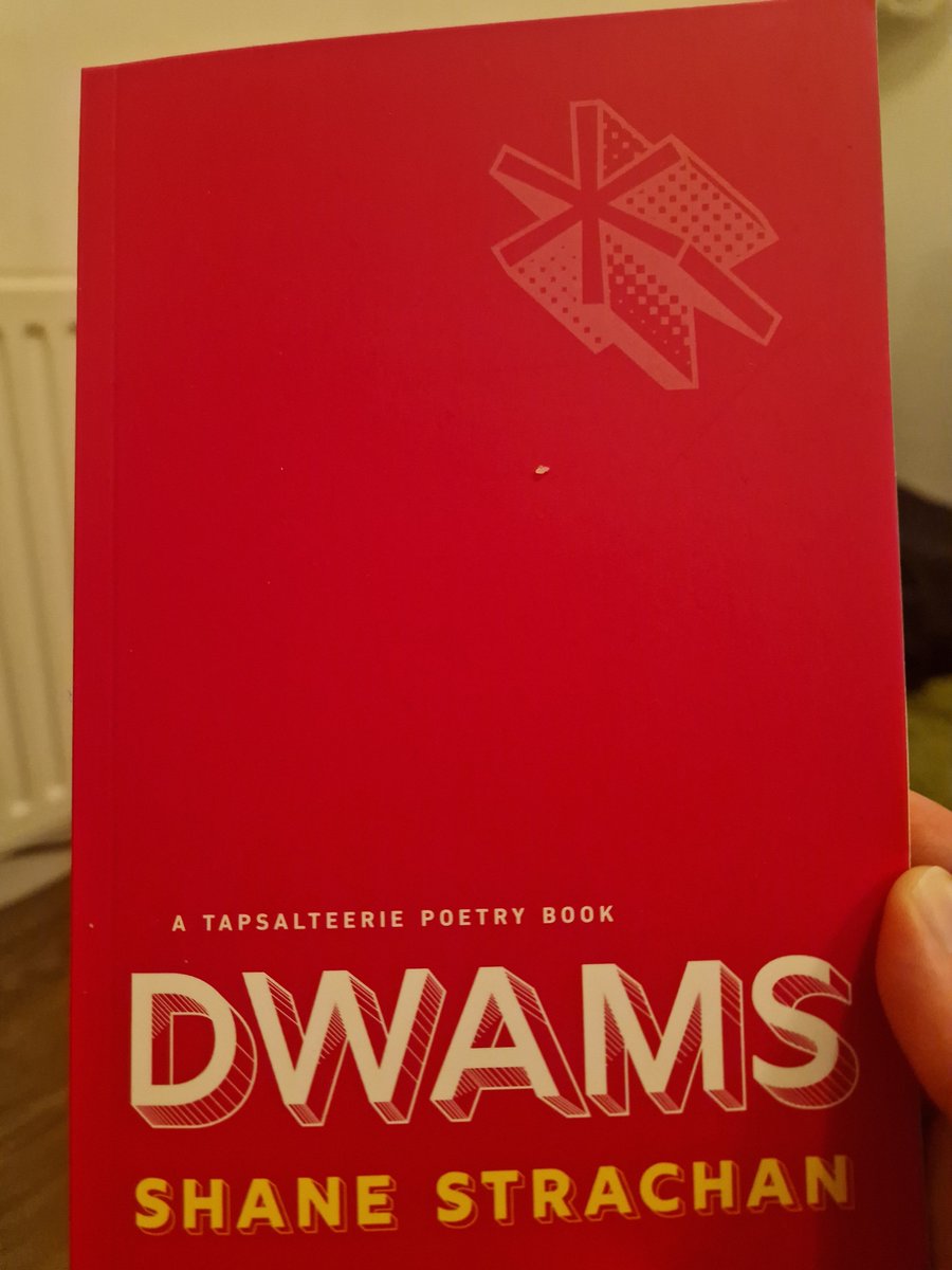 Book 11 of 2024 is @Shane_Strachan 's debut poetry collection. Written in English and Doric Scots, it focuses on a range of themes from Aberdeen's volatile relationship with oil, the work of fashion designer Bill Gibb, and queer love to name just a few.