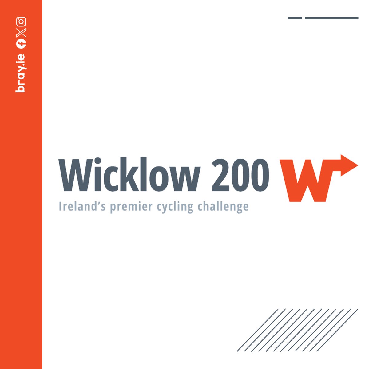 Registration for the @Wicklow200 on Sunday, June 9th, 2024, is now open! It's your chance to participate in Ireland's longest-running annual challenge ride.

Info + reisgter ➜ wicklow200.ie

#SummerInBray #BestOfBray #Bray #LoveBray