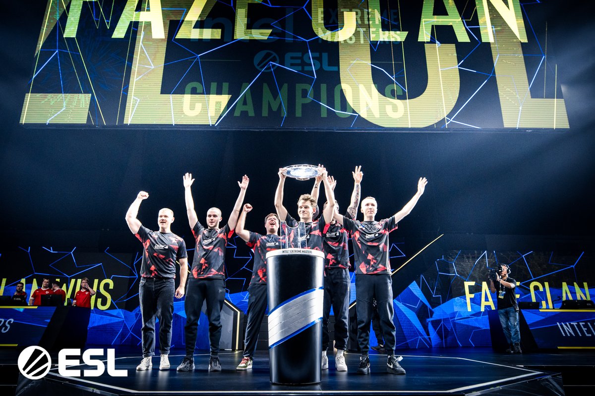 Built for champions @intelgaming 🏆 @FaZeClan 

#IEM