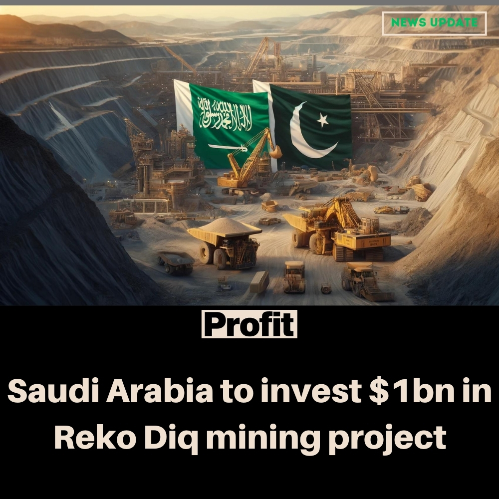 Profitpk's tweet photo. Saudi Arabia to invest $1bn in Reko Diq mining project
READ: https://t.co/fEVrge62Fy
#ProfitMagazine https://t.co/2psAGTlnY3