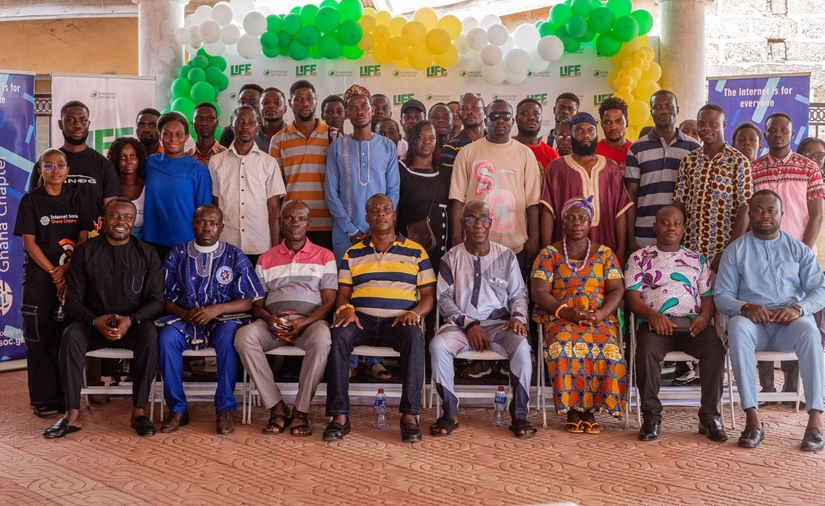 isocghana's tweet photo. On April 11, Paradigm Initiative launched the Life Legacy Programme in Manhean, Greater Accra Region, #Ghana.

In partnership with the Internet Society (ISOC) Ghana Chapter, the programme provides trainees ICT skills, enabling them to improving their livelihoods and community. https://t.co/72ehVRp4wS