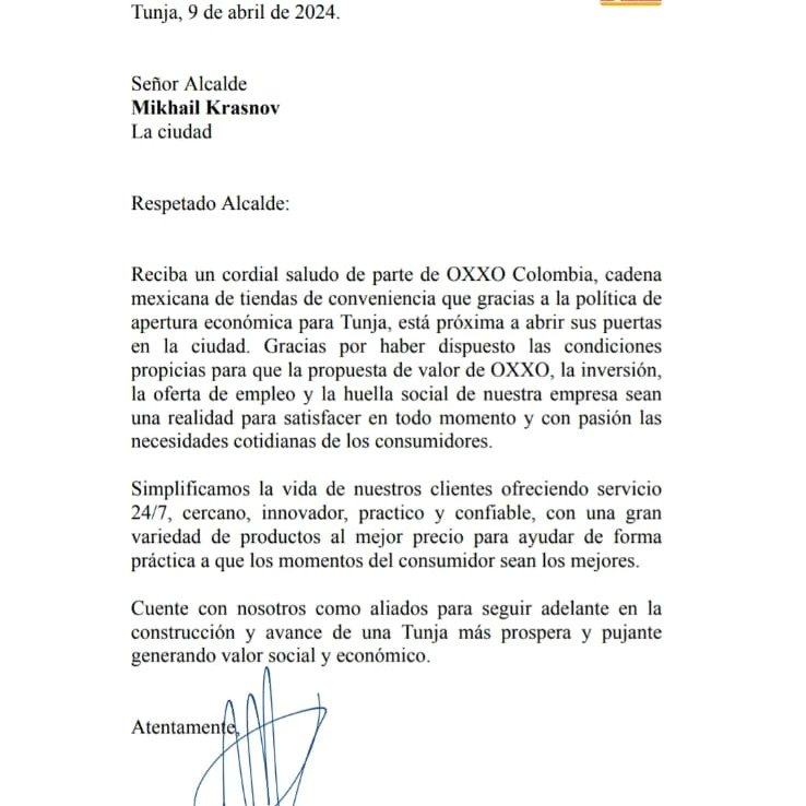 LaIndependenci1's tweet photo. #Economía 👉 Las tiendas OXXO llegan a #Tunja.

La línea económica de supermercados de origen mexicano, dice que atenderá las 24 horas.

¿Cómo califica la situación? https://t.co/pPmgao3Xs8