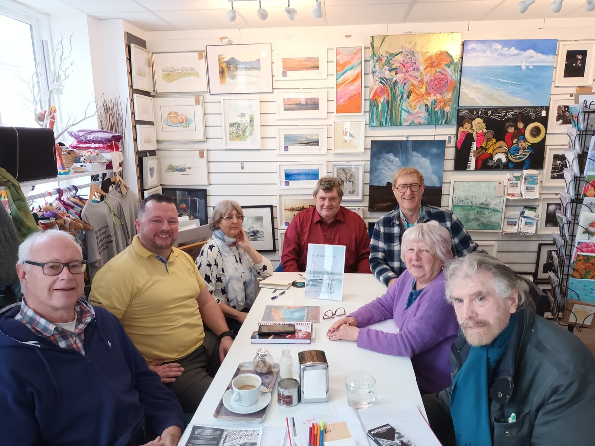 Today the #ArunScribes went forth. Members new and old of the Sunday Club enjoyed good chat and good coffee @pierroadcoffee. Keep up with all our exciting events at facebook.com/groups/1124757… #IARTG @TheOldPhart77 #writingcommunity #writerscommunity #authorscommunity
