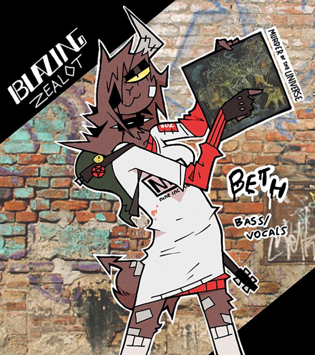 KeebWeebin's tweet image. Blazin Zealot (an dey favez musik)