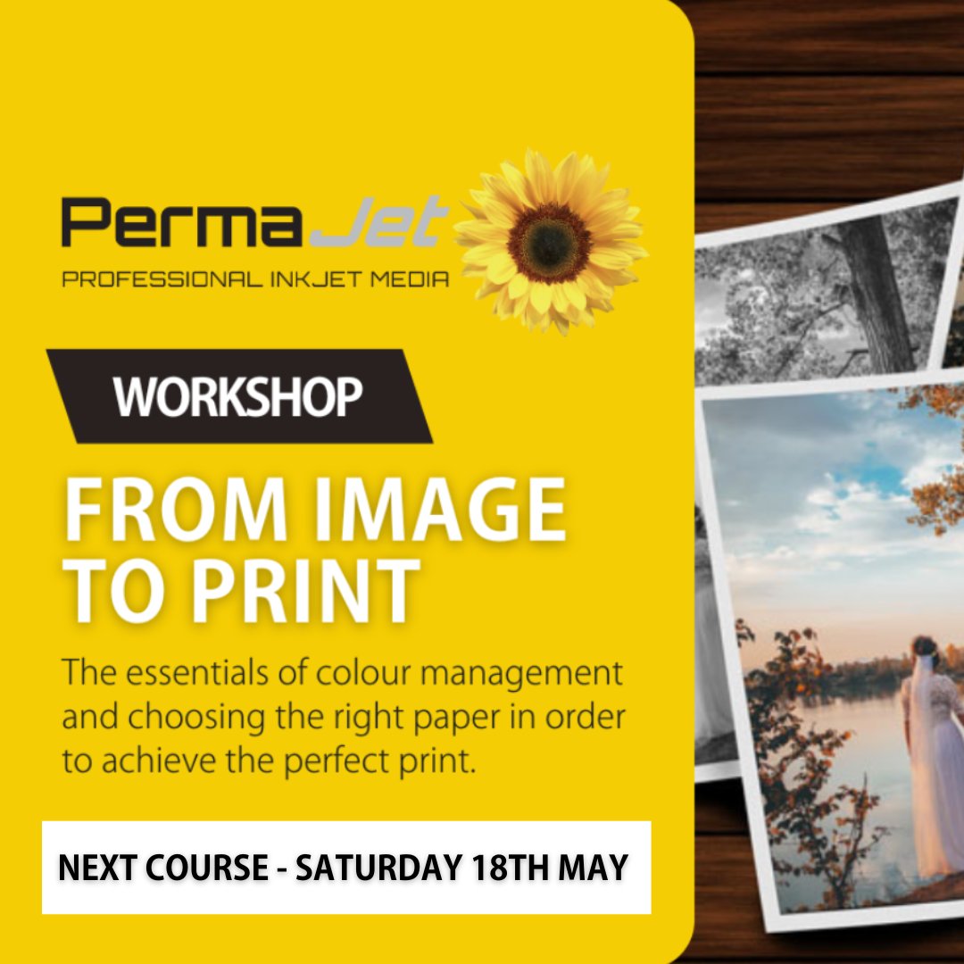 🌻 Explore colour mastery & paper selection at the PermaJet Print Academy! 📍 HQ, Stratford-upon-Avon, CV37 0FA 📆 May 18th | Aug 17th | Nov 9th 🎟️ bit.ly/49088r6