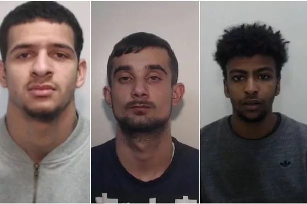 Deport, lock up forever or execute ? Three men have been locked up for more than 30 years for gang raping a schoolgirl at a house party. Lukas Koky, 23, Daniel Thomas, 23, and Mohammed Mustafa, 19, ‘took it in turns’ to attack the teenager at a house in Quinney Crescent, Moss