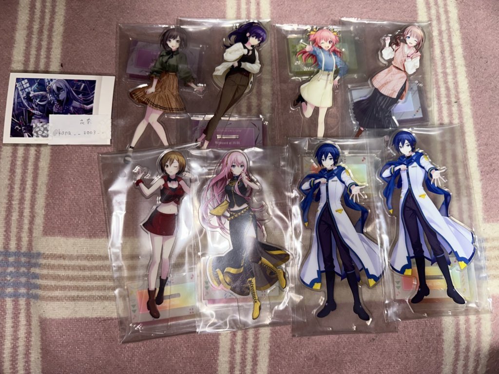 kana___3003__'s tweet photo. プロセカラッキーくじ交換

譲▶︎画像の物
求▶︎同種多種 奏、ミク、レン
リプ欄に続く⬇️

検索からお気軽にリプください！

初音ミクボーカロイドバーチャルシンガー
プロジェクトセカイカラフルステージ
プロセカ https://t.co/5W1bCdiui3