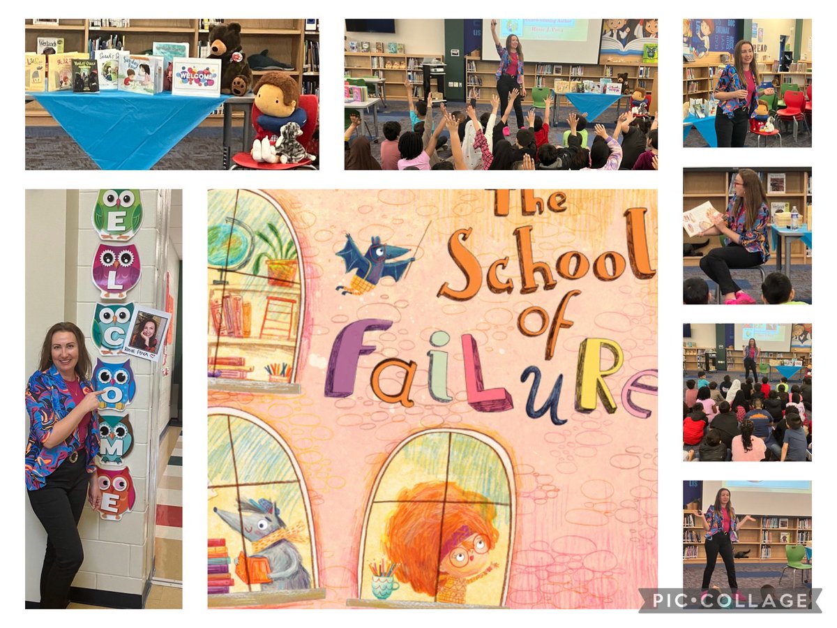 Linda Moore (@golibrary103) on Twitter photo <a href="/NISDGlenoaks/">Glenoaks Elementary</a> students and teachers enjoyed a fantastic visit from author Rosie J. Pova, sharing her writing journey and process for all of our future authors❣️📙💙 <a href="/RosiePOV/">Rosie J. Pova 💫 Pre-order SALLY'S MUSICAL TALE 🐍</a> <a href="/NISDLib/">NISDLibraryServices</a> <a href="/NISD/">Northside ISD</a> <a href="/NISDGlenoaks/">Glenoaks Elementary</a> students and teachers enjoyed a fantastic visit from author Rosie J. Pova, sharing her writing journey and process for all of our future authors❣️📙💙 <a href="/RosiePOV/">Rosie J. Pova 💫 Pre-order SALLY'S MUSICAL TALE 🐍</a> <a href="/NISDLib/">NISDLibraryServices</a> <a href="/NISD/">Northside ISD</a>