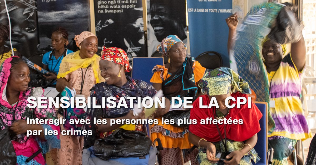 #MissionSensibilisation #SensibilisationCPI maintient le dialogue avec les personnes affectées par les conflits en trouvant de nouvelles façons d'informer les communautés et les professionnels. Plus d’infos ➡️ icc-cpi.int/fr/about/outre… #AccèsàlaJustice #1mondeplusjuste