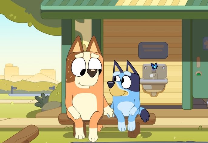 SamuelGavin's tweet photo. It wouldn’t be an exaggeration to say Bluey’s The Sign absolutely fucked me up. My therapist isn’t gonna know what hit her. Sensational television. No I’m not joking. Bandit &amp; Chilli are parenting goals. I love these characters so much. Fuck, man… https://t.co/yImVbxMfnM