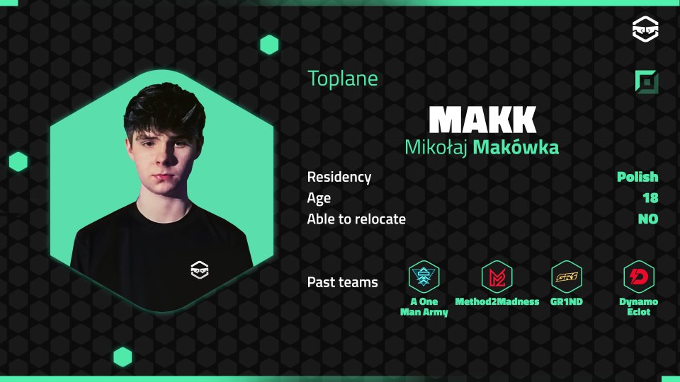 Makk (@esportmakk) on Twitter photo Hello, After 2 splits in <a href="/dynamoeclot/">Dynamo Eclot</a> I'm now a free Agent looking for a team for the upcoming Summer Split 2024.
References: <a href="/Vamirlol/">Vamir</a>, <a href="/M0nster_lol/">Miloš Horeličan</a>, <a href="/IncaaaLOL/">Inca</a>, <a href="/CoachTrapLOL/">Coach Trap</a>
contact via dms/my agent <a href="/RajonEsports/">Daniel Pastusiak</a>
❤️ & 🔄 appreciated ;33 Hello, After 2 splits in <a href="/dynamoeclot/">Dynamo Eclot</a> I'm now a free Agent looking for a team for the upcoming Summer Split 2024.
References: <a href="/Vamirlol/">Vamir</a>, <a href="/M0nster_lol/">Miloš Horeličan</a>, <a href="/IncaaaLOL/">Inca</a>, <a href="/CoachTrapLOL/">Coach Trap</a>
contact via dms/my agent <a href="/RajonEsports/">Daniel Pastusiak</a>
❤️ & 🔄 appreciated ;33