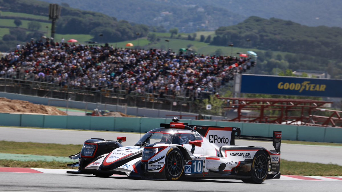 P10 for the Vector Sport #10 at @EuropeanLMS #4HBarcelona in the #LMP2 class. A great drive from @RyanCullenRace @StefRichelmi and @FelipeDrugovich, especially after contact with another car early in the race!