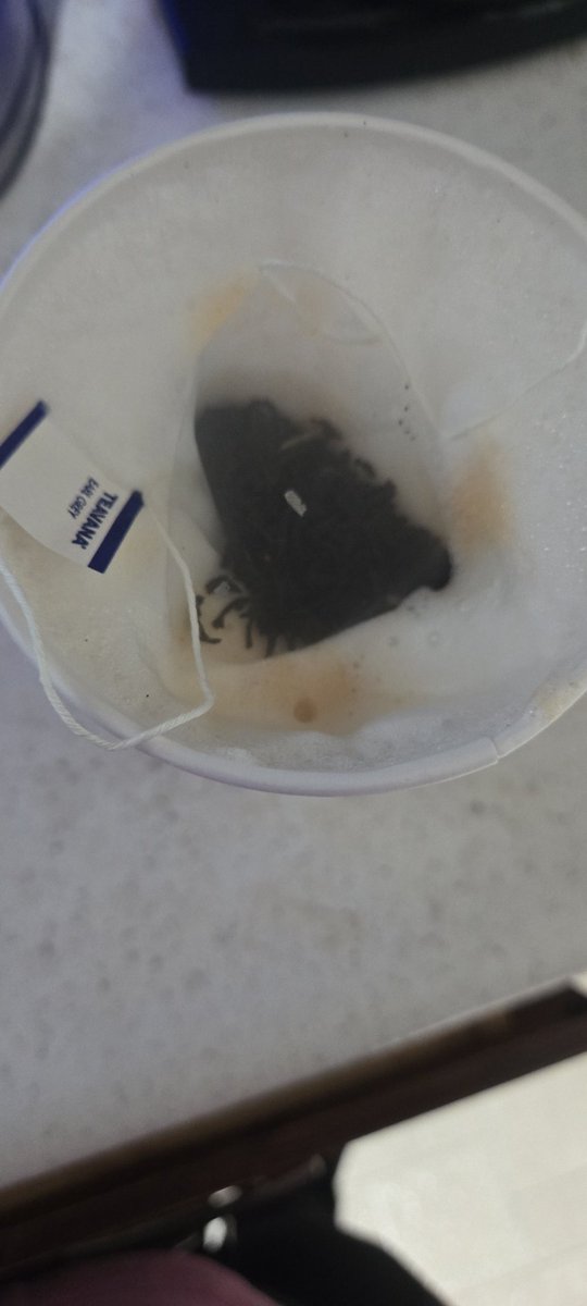 limadastar's tweet photo. @StarbucksCanada it's not a london fog when the tea bags aren't wet.... https://t.co/d033wezhU0