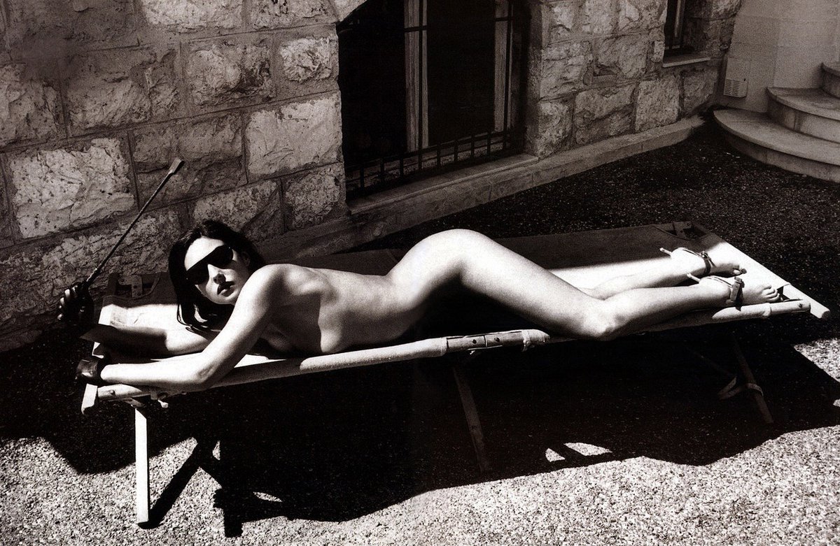 Monica Bellucci by Helmut Newton, 2001