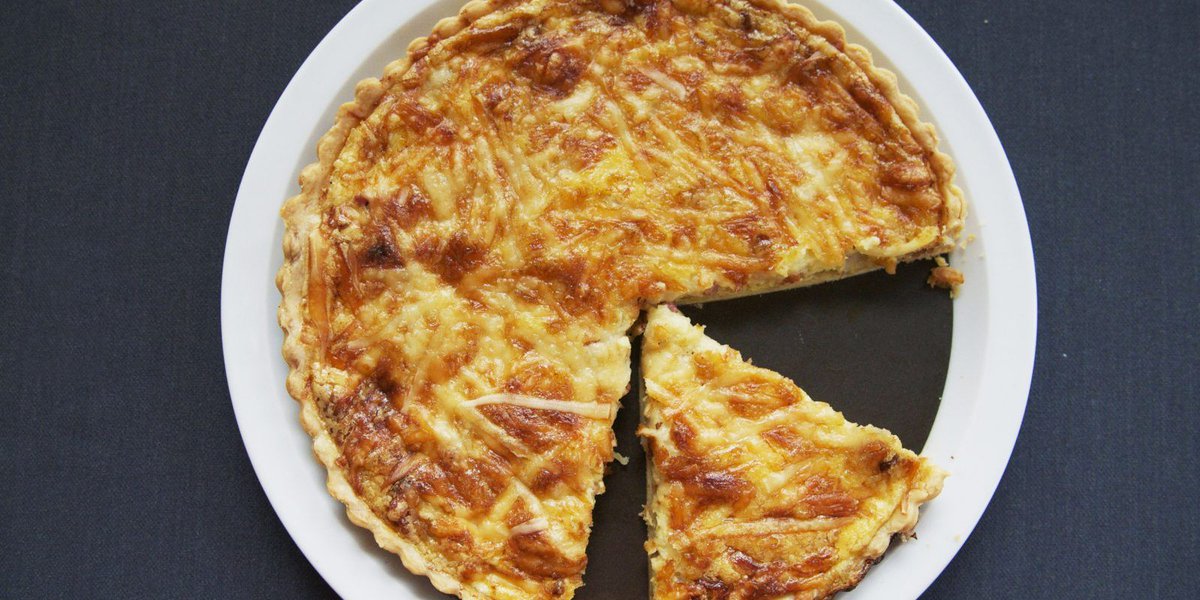 Classic French dishes like this quiche Lorraine are making a comeback, and for good reason. bit.ly/2yNBHQR