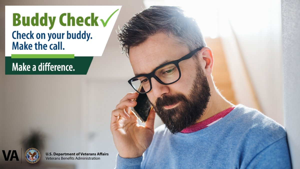 Our busy lives can make it hard to keep up with loved ones and friends. Make the time today to pick up the phone and check on a buddy. You never know the positive impact one call can make.