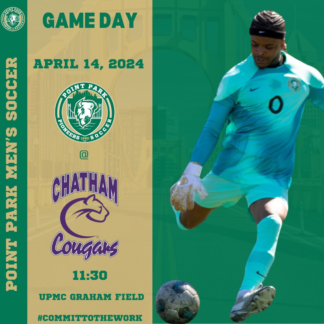 ppumsoc's tweet photo. SPRING GAMEDAY
Today we travel to Chatham University as we take on the Cougars. Kick-off schedule for 11:30 AM.
Livestream information will be posted soon.
#committothework https://t.co/UsD0EuVh3N