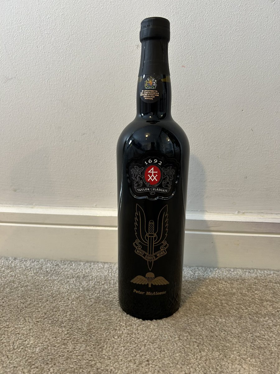 Hi Guys, in order to assist the family with funeral costs etc we have this rare one off bottle of Peter Mcaleese port up for auction 
Starting bid is £50 and is available to bid on eBay 
ebay.co.uk/itm/2047430335…