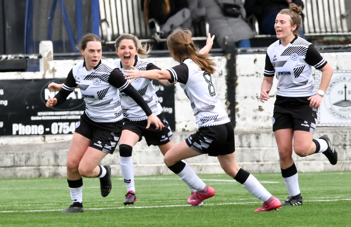 PLAY-OFF SECURED Ayr United have secured at least an @SWPLOfficial 2 Play-off spot after beating Rossvale 2-1 and cutting the gap at the top of the #SWFChampionship to three points, albeit with a +22 goal advantage for the Glasgow side. 📷 Ger Harley | Sportpix