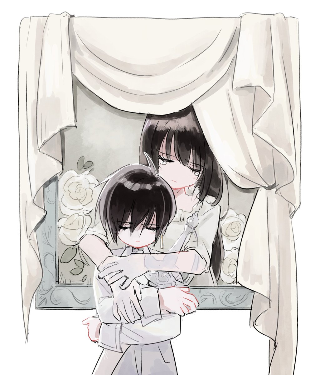 「#対になってる絵をあげる 対というか続きものというかこれらもお気に入り 」|すうのイラスト
