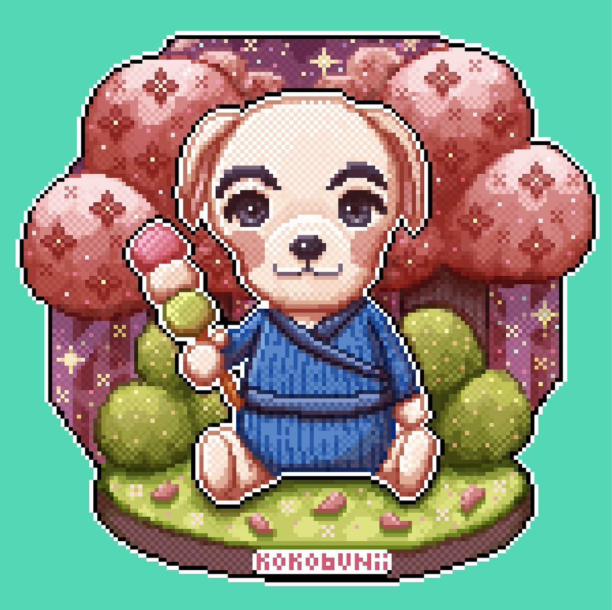 ✨Finished my Animal Crossing pixel series✨ #AnimalCrossing #pixelart #ドット絵