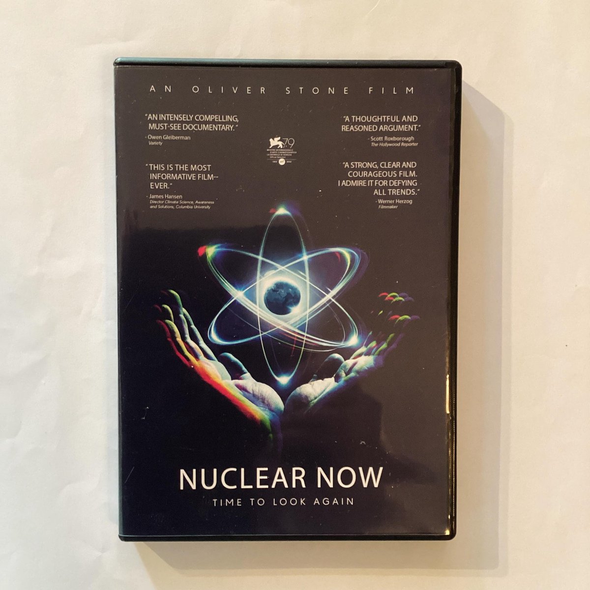 Oliver Stone's movie 'Nuclear Now' is THE documentary on global warming you need to see. #oliverstone #documentary #dvd #movie #movies #film #films #Climate #ClimateCrisis #ClimateAction #ClimateCatastrophe #ClimateActionNow #GlobalWarming @TheOliverStone @NuclearNowFilm