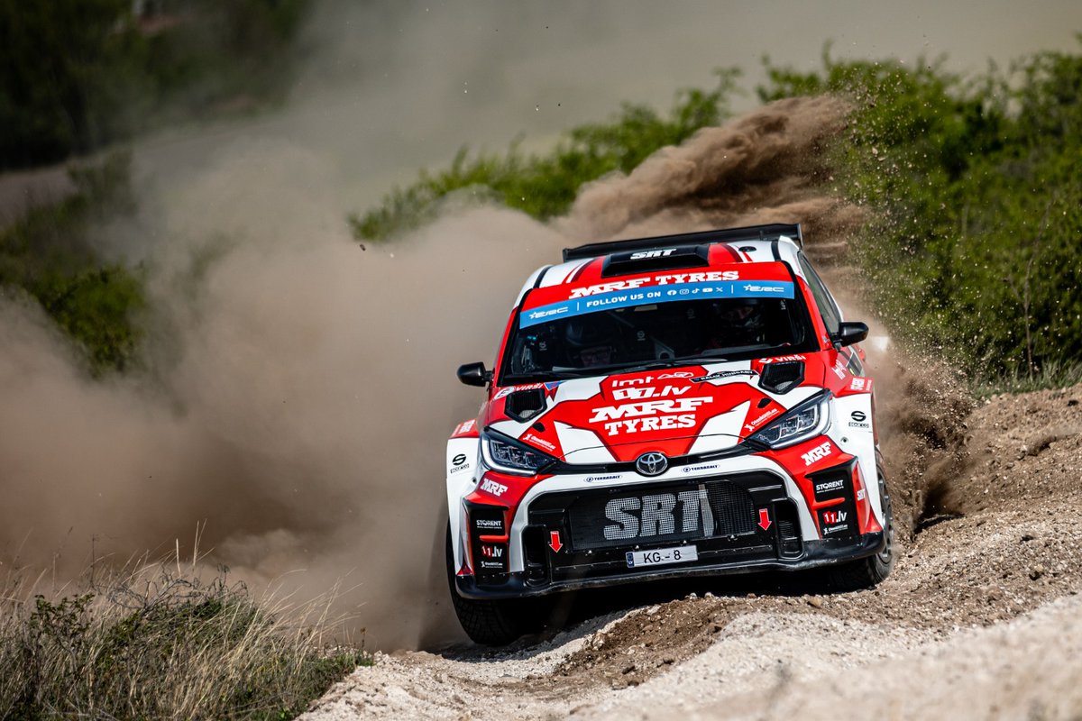 RacerViews's tweet photo. Really enjoying this #FIAERC #RallyHungary! Gutted for my old mates at #TeamMRF and #StepFive but great to hear @Becsywecsy and @The_Rally_Guru on comms. The action is close and these stages are awesome! Going to be a great year (want to get back to these stages!) https://t.co/mQoqhRzzuU