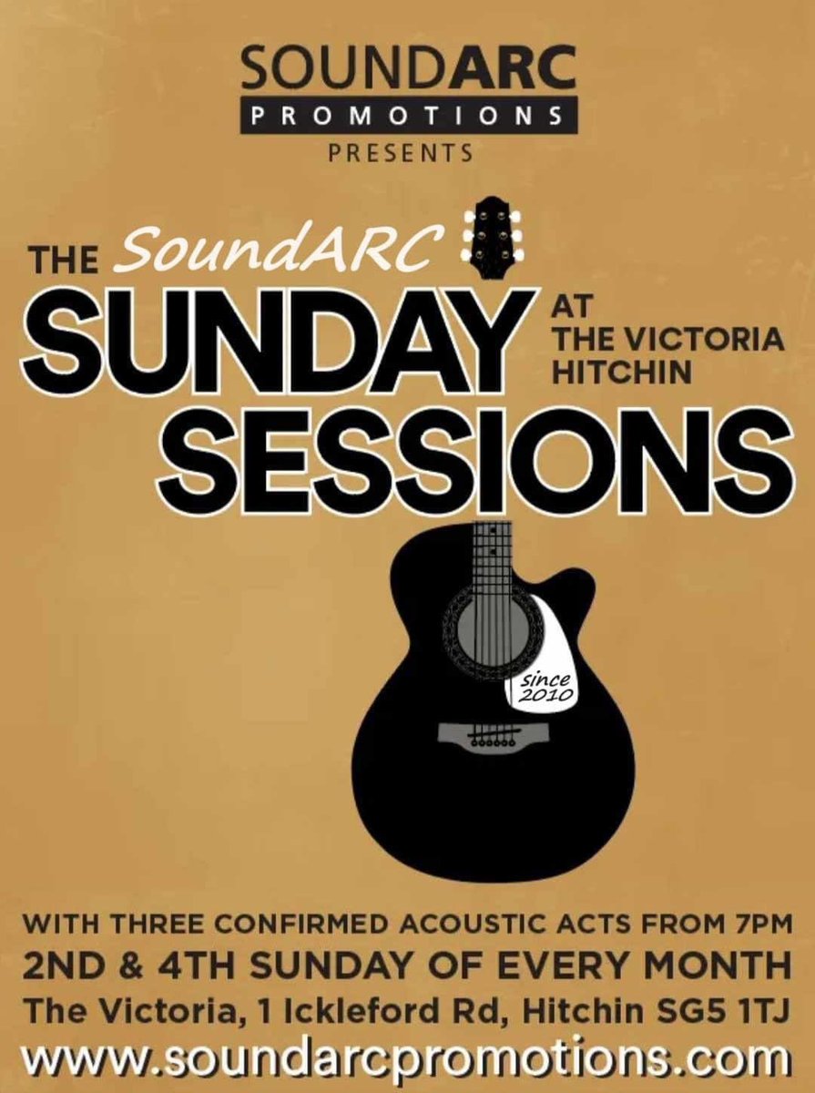 mr_michael_king's tweet photo. Tonight from 7pm

@davehayzen &amp; I will be playing for @soundarcstudio  SoundARC Promotions with Andrew running the show at @HitchinVic 💪

We’ll be supporting the incredible Jim Watts alongside Marc &amp; Louisa 🔥

Get down early to enjoy a beautiful pint on this sunny day with us! https://t.co/2LkI0z8yF0