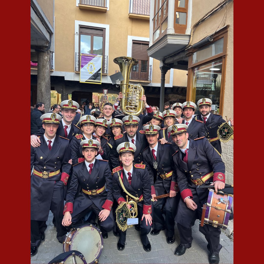 🎺 Muchas gracias a todas aquellas personas que nos habéis acompañado durante esta Semana Santa y a todos los que habéis disfrutado de ella junto a esta gran familia. ¡Viva la Clemencia!💜🤍🖤