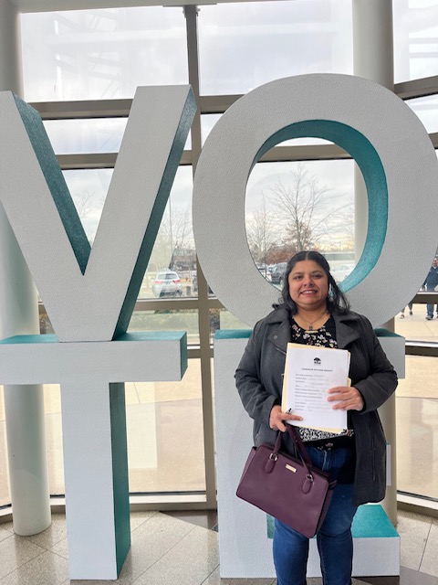 TaniaforCanton's tweet photo. A few weeks ago, I submitted about 350 signatures to run for my re-election for Trustee. I believe that for running for a public office, I need to earn the endorsement from the residents. I am glad 350 people chose to put my name on the ballot. #reelectTaniaforTrustee https://t.co/RGQ1TugLqg