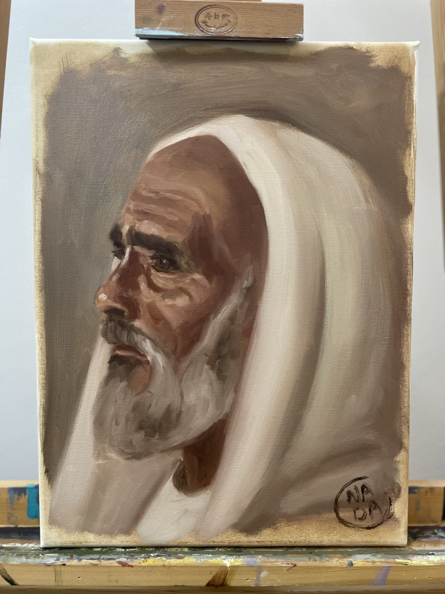 اللهم اجعلنا نلتقي أشباه قلوبنا وأشباه مبادئنا وأخلاقنا وروحنا أينما اتجهنا ..

#oilpainting