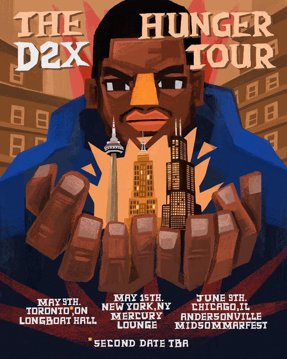 BREAKING NEWS!!!!! I’m proud to officially announce my first headlining tour. 🥹 Dreams really do come true!!! d2x.ffm.to/thehungertour