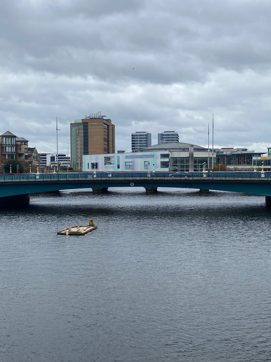 You love to see it, a Tern nesting Island placed on the Lagan 🥰