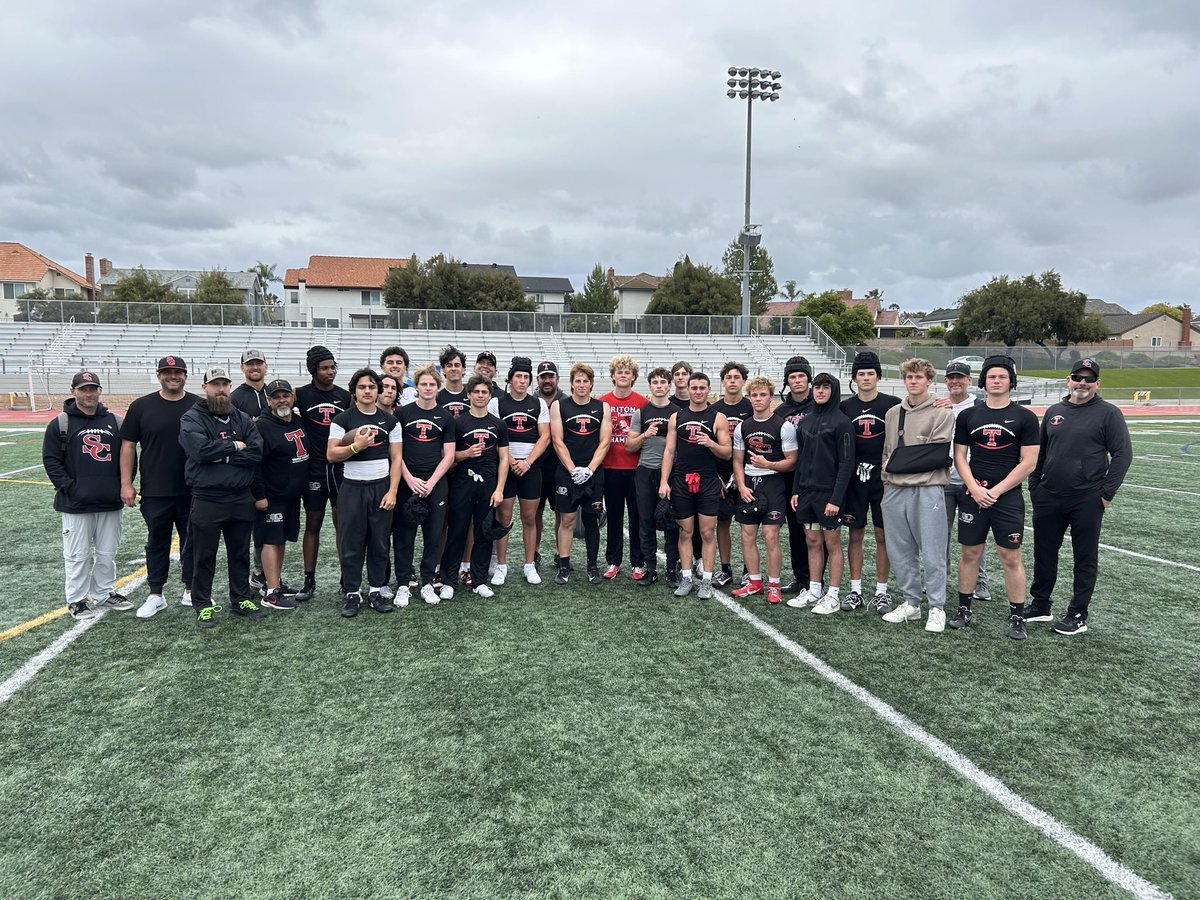 The boys got better today as we won the 4 Vert Championship with a 14-7 victory over Jserra in the Finals! After an epic season in 2023, this a reminder that the Tritons are not going away anytime soon! 🏈🔱🏆📍🏄‍♀️📈