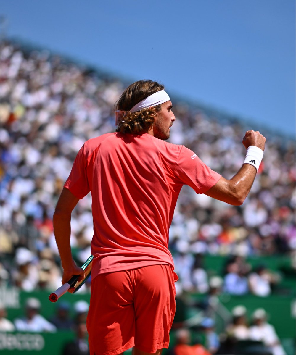 Tsitsipas farklı başladı. 6-1 #RolexMonteCarloMasters