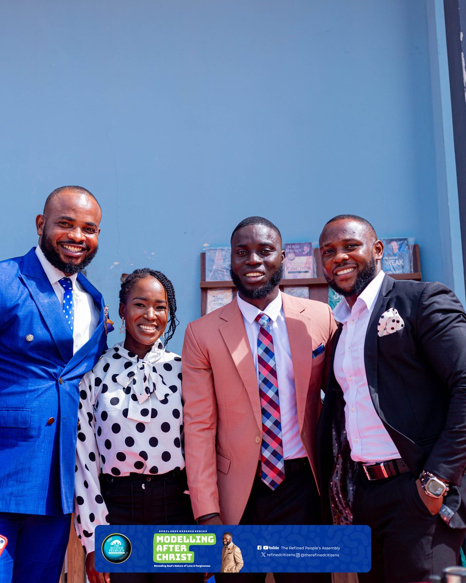 refinedcitizens's tweet photo. We appreciate your time with us today. Remember, show to someone even if they don't deserve it. Enjoy the rest of the week ๐ฅฐ๐
#WordAndPowerService #TREPA #Grace #Modelling_After_Christ #Ministry #Productivity #Sunday #14thApril2024 https://t.co/bEu6BLGw7C