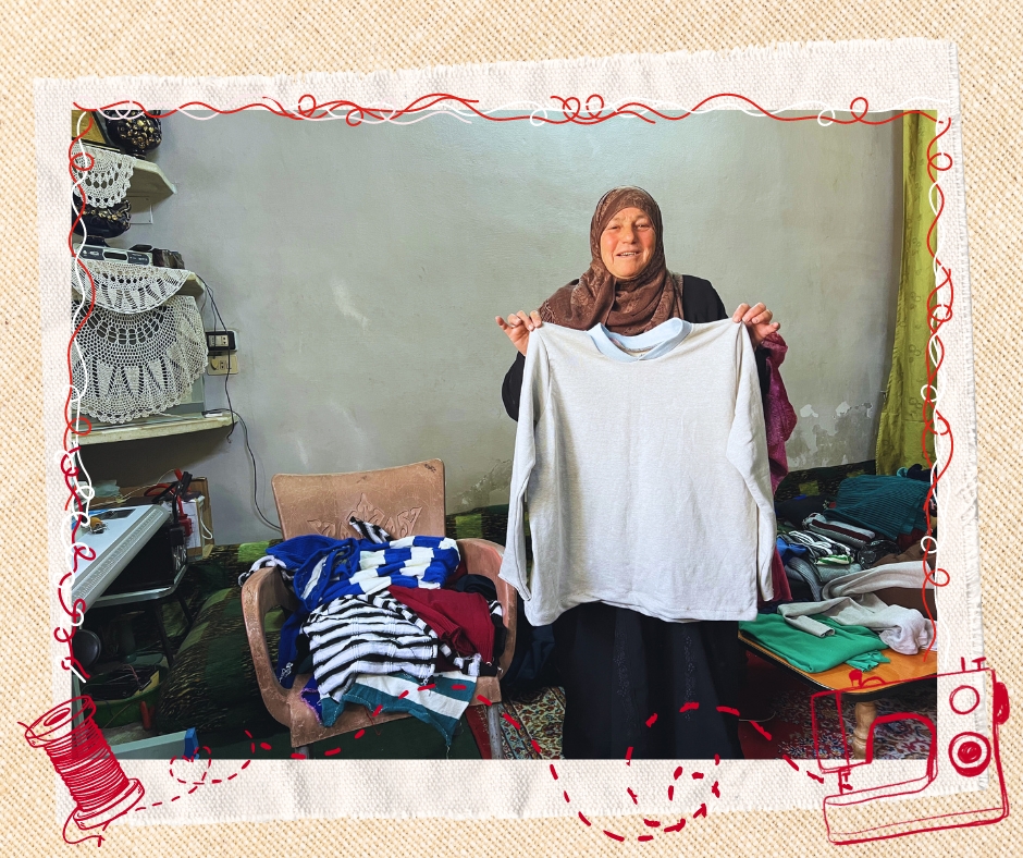 'I can't give up sewing. This is what I've been doing for 45 years. My life has changed after receiving the sewing machine.' Um Ammar says. Supported by the ICRC & @SYRedCrescent, Um Ammar has rebuilt her business and is teaching sewing to other women.