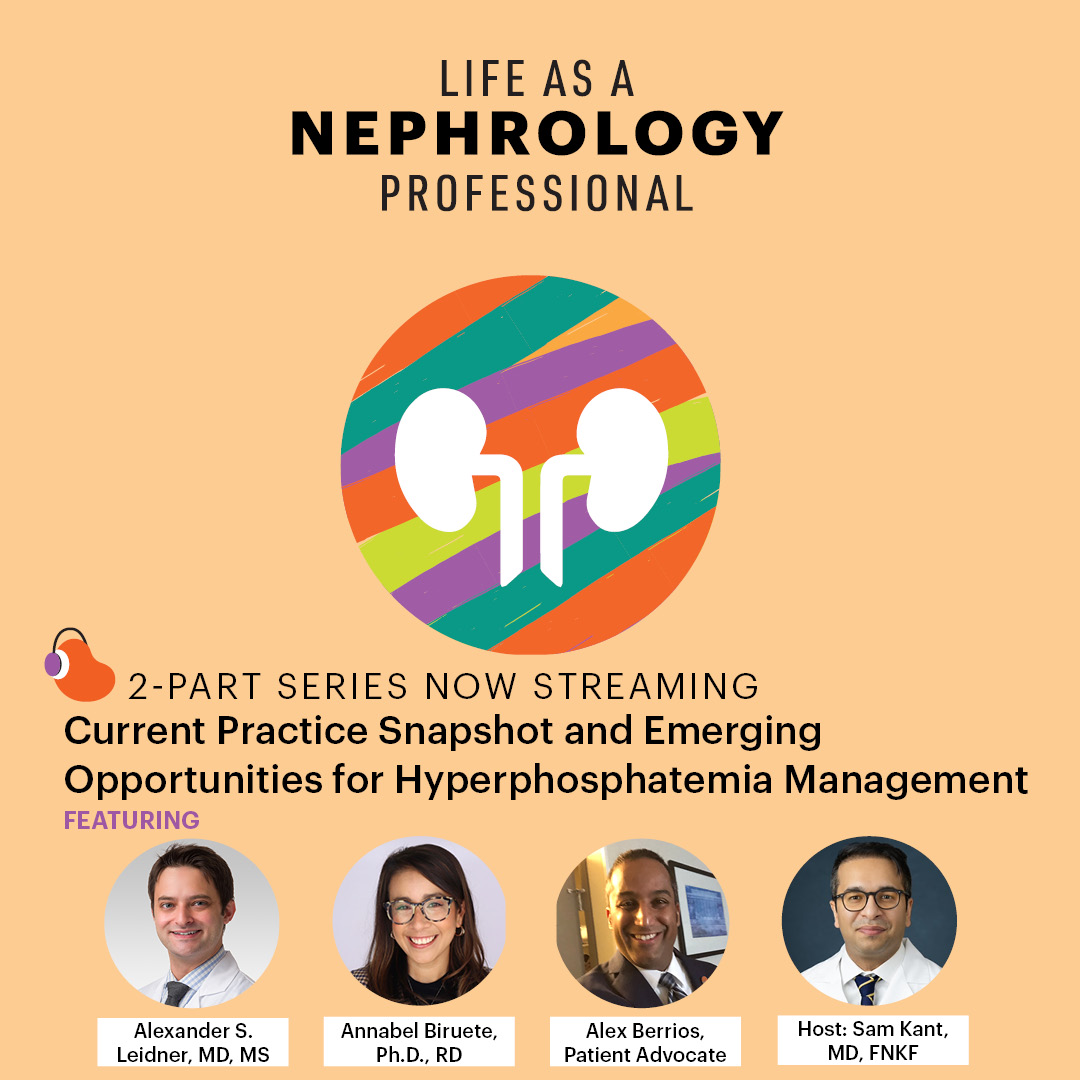 NKF_NephPros's tweet photo. 🎙️✨ Discover insights on #Hyperphosphatemia Treatment Innovations in our 2-part series!
Part 1: Explore Patient & Clinician Experiences
Part 2: Discover Tenapanor Approval & PAI Integration
Listen here: https://t.co/kkHaPPv9Py
Thanks to @Ardelyx for sponsoring this episode! https://t.co/yfHFWS5elu