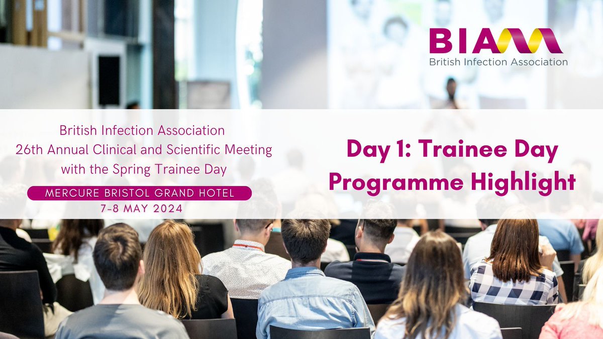 Professor Daniel Richardson joins us at the BIA Trainee Day on 7th May with a session on ‘Sexually transmitted enteric infections’ View the programme and register to attend 👉buff.ly/3wlpJvI #Infection #InfectionEvent #IDTwitter #AMR #BIASpring2024