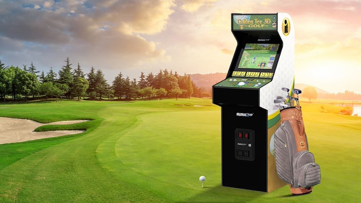 ICYMI: Arcade1Up has revealed a Golden Tee 3D Deluxe arcade machine, coming to stores next month. Read more: buff.ly/3xqClSI