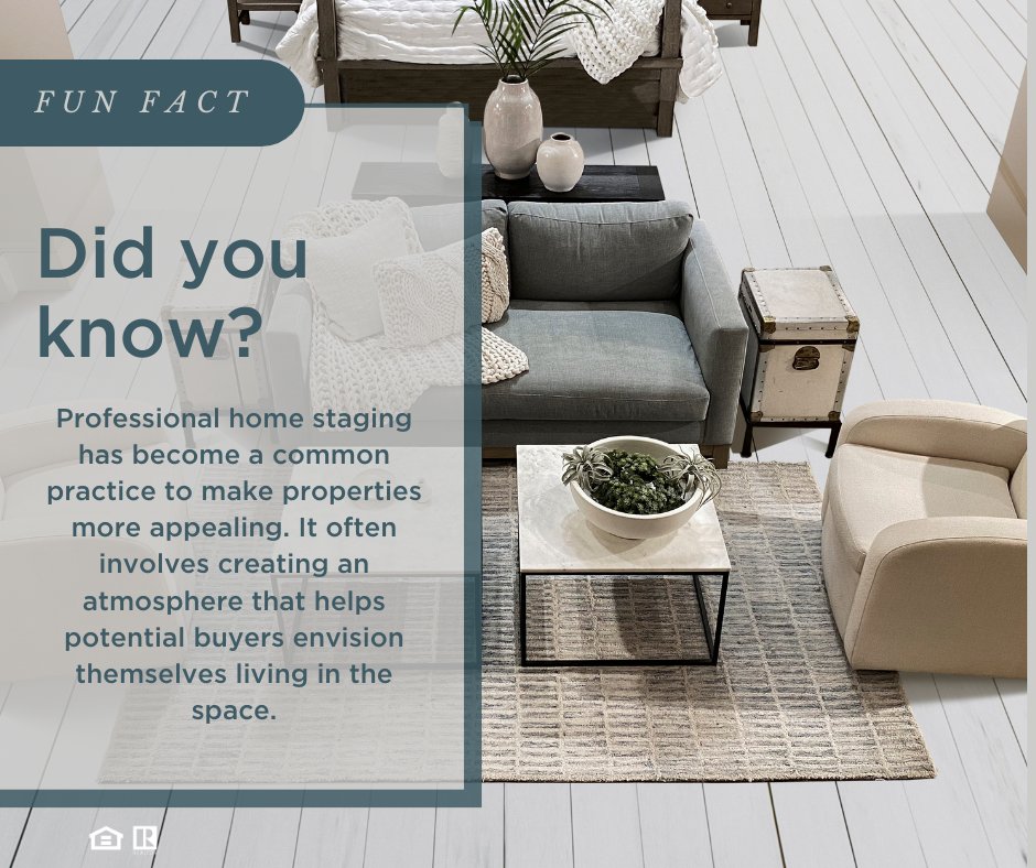 #didyouknow #funfact #homestaging #nestrealty #angiemoneymakerrealtor #moneymakerrealestate