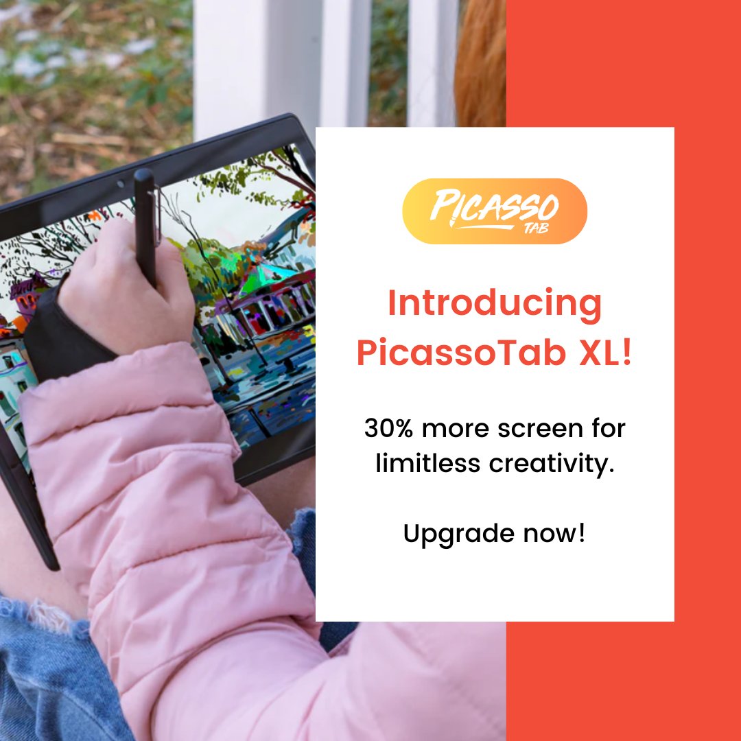 SimbansDotCom's tweet image. Unleash boundless creativity with PicassoTab XL! Elevate your artistic experience with 30% more screen space, inspiring endless possibilities.

Don&apos;t forget to use #picassotab for a chance to be featured on our page.📸👀

amazon.com/PicassoTab-Por…
.
.
.
#picassotabxl #digitalart