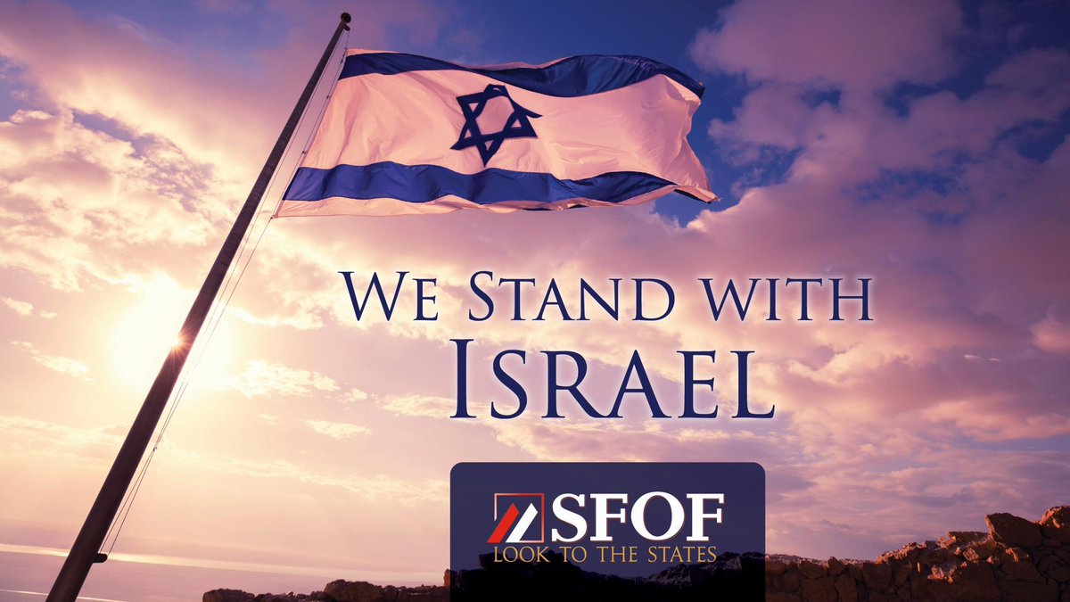 SFOF_States's tweet image. Our prayers are with the people of Israel defending themselves from Iranian attacks. 🇮🇱 🇮🇱 🇮🇱 
#IsraelUnderAttack 
#WeStandWithIsrael