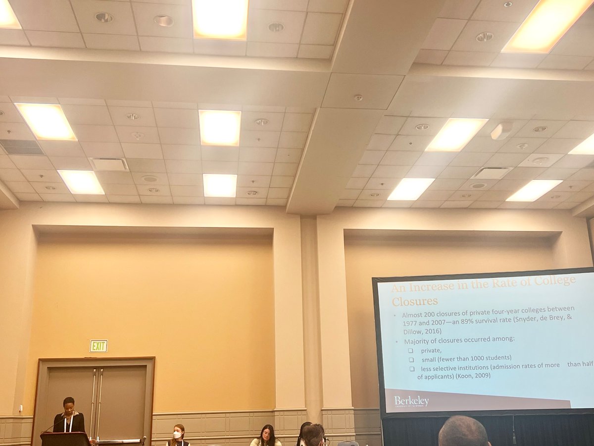 @Berkeley_Educ ‘s @TolaniBritton “The Keys to Endurance: An Investigation of the Institutional Factors Relating to the Persistence of Historically Black Colleges and Universities” @AERA_EdResearch #AERA24
