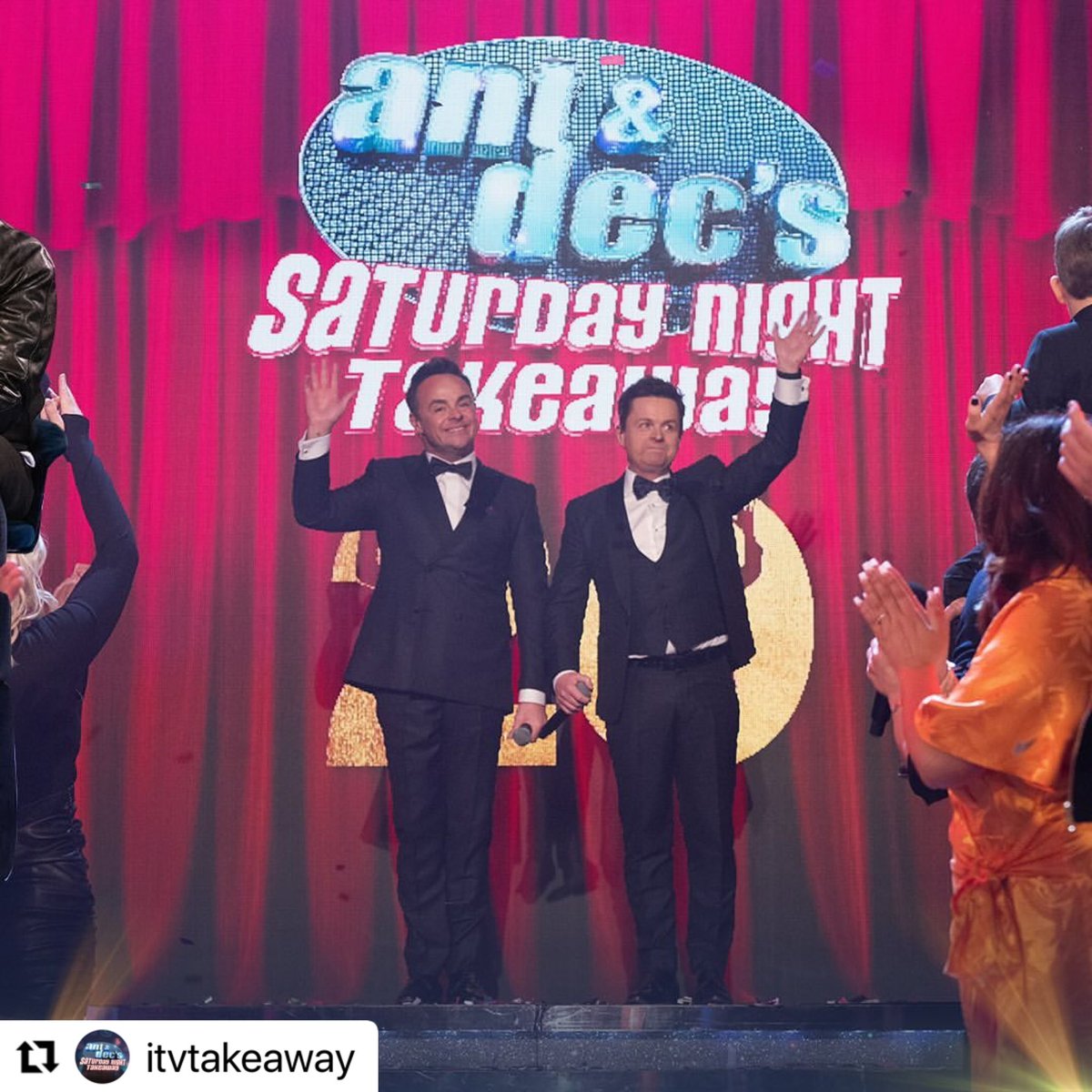 AllThingsSNT's tweet photo. A night none of us will never forget 💙 

Aaron #SaturdayNightTakeaway https://t.co/E0F4RU1GZi