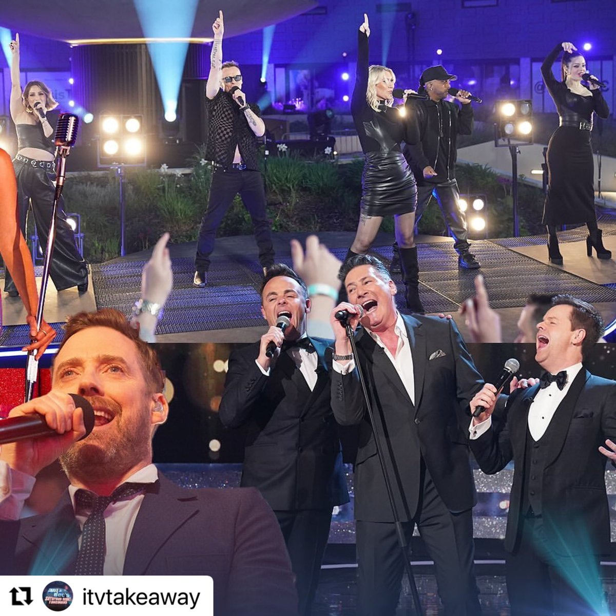 AllThingsSNT's tweet photo. A night none of us will never forget 💙 

Aaron #SaturdayNightTakeaway https://t.co/E0F4RU1GZi