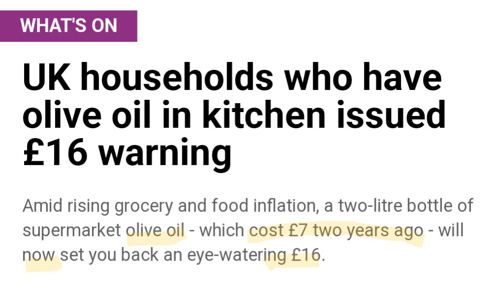 wtf is going on with food prices? 

They say it's 'inflation' yet all the big supermarkets are posting record profits. 

Tesco & Sainsburys reportedly paid out a record £1.2billion to shareholders in 2023. 

MSM says the cost of living crisis is due to inflation....more like…