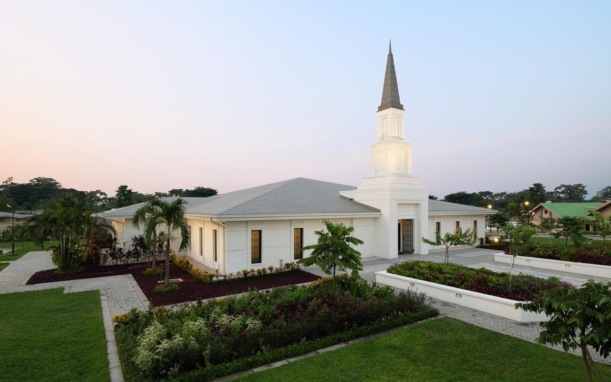The Kinshasa Democratic Republic of the Congo Temple was dedicated five years ago. Read more about the temple here: bit.ly/3VZgADQ